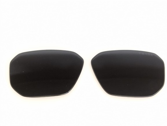 PRADA 58YS - 57 1AB5SO Lenses Replacement - Grey Dark