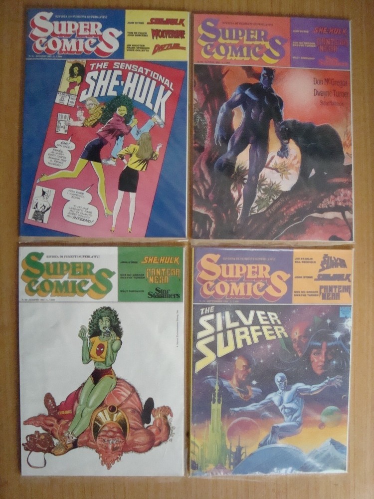 super comics 1/29 complete ed.mbp 1990/1993