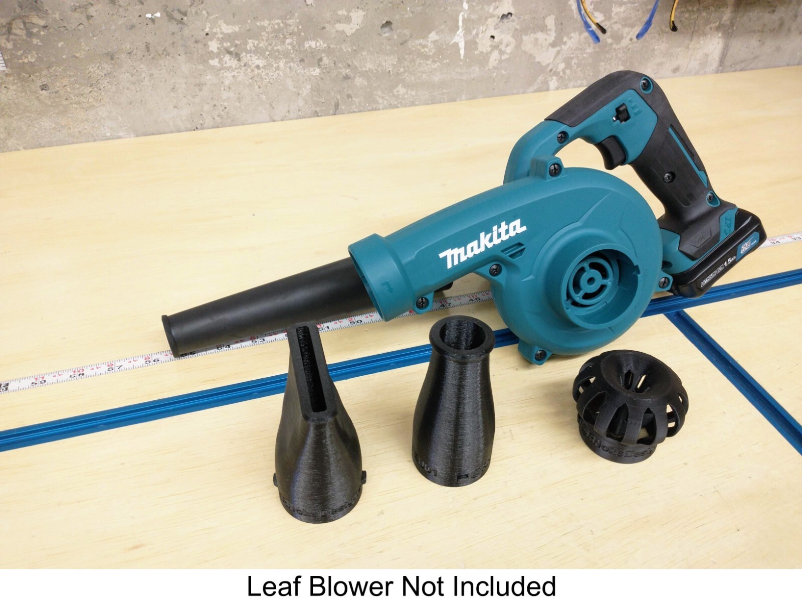 Short Nozzles & Inlet Guard for Makita BU01/BU02/XBU05 Series 12V Leaf Blower