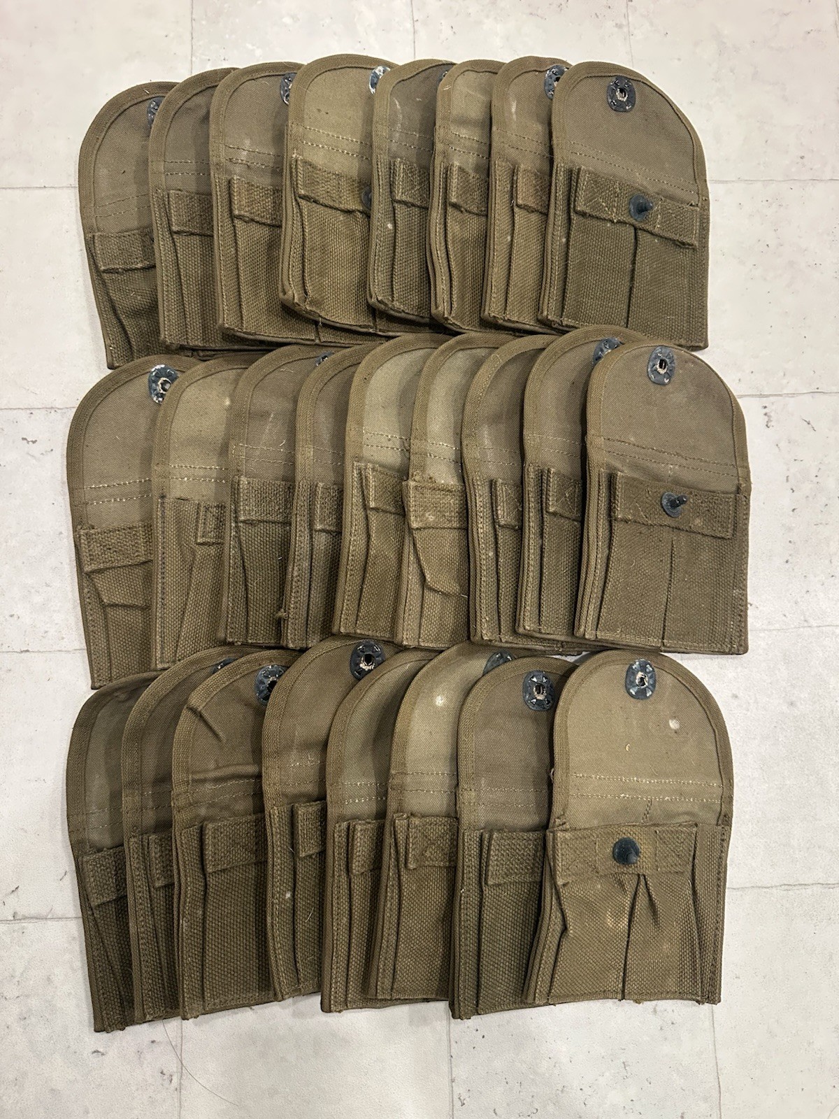 Original WWII US M1 Carbine Ammo Pouch 1943 Dated