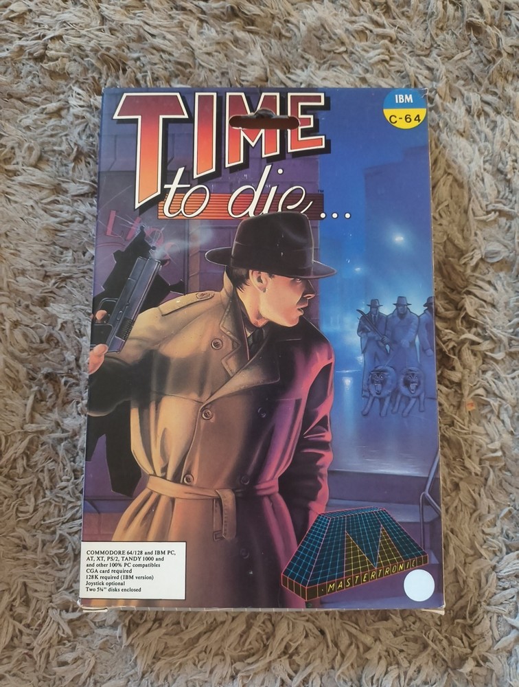 Mastertronic Computer Game Time To Die