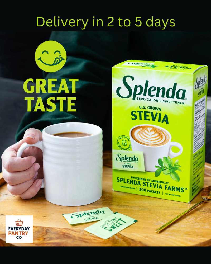 Splenda Stevia Sweetener Packets - 200CT