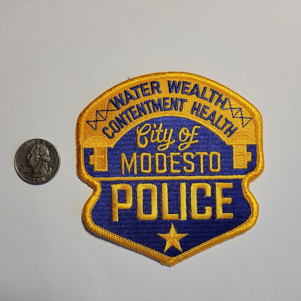 MODESTO CALIFORNIA CA POLICE PATCH