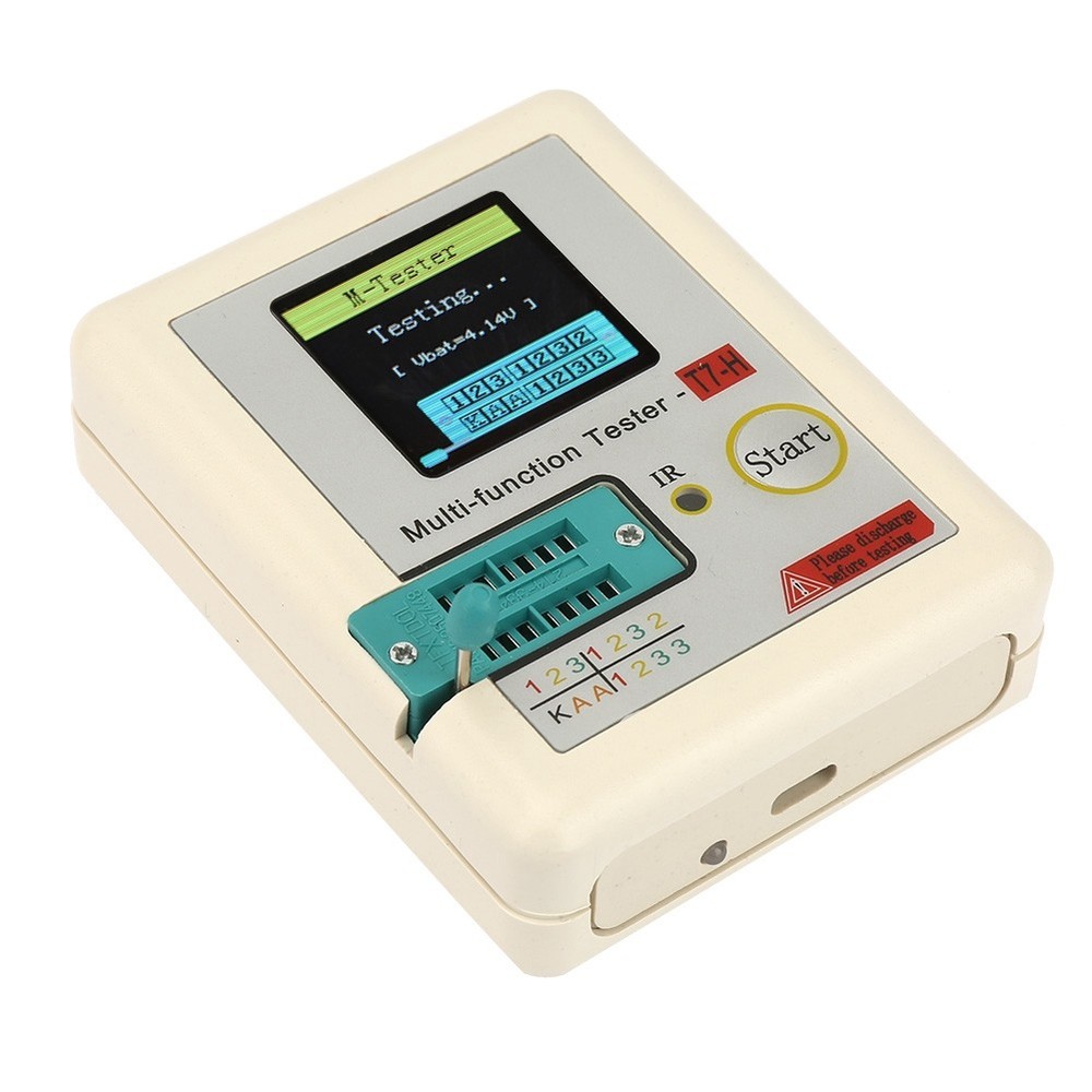 T7H TFT Transistor Tester Graphic Display Multifunction Test
