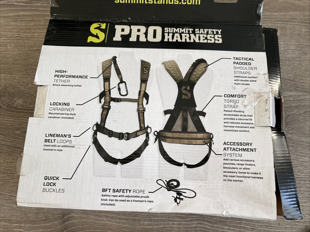 Summit SU83082 Safety Harness Pro- Large