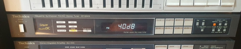 TECHNICS TUNER STEREO RADIO MALFUNCTIONING
