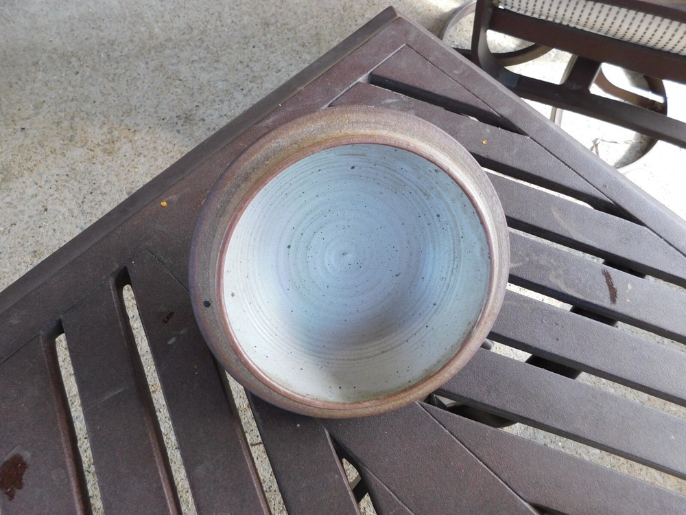 HandMade Clay Pot Signed by Artist Richard