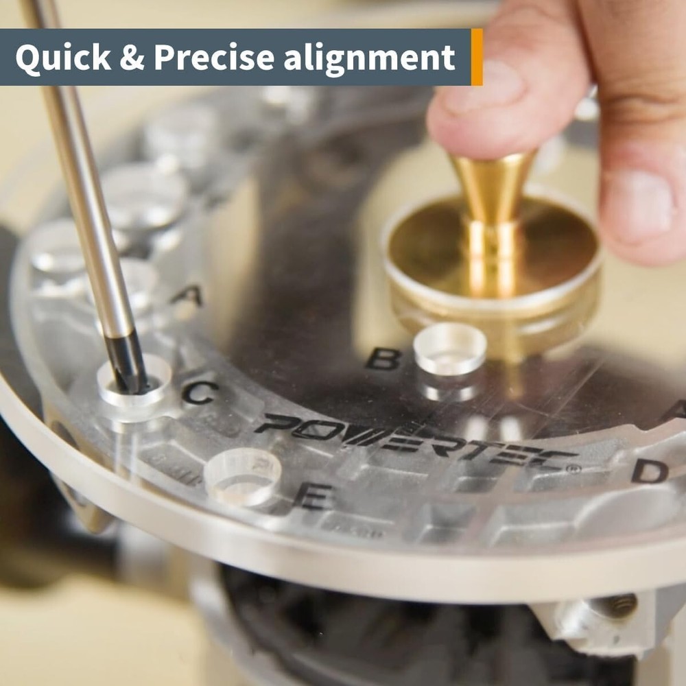 Universal Router Base & Foam Storage Tray for 110 Bits - Precision Routing Tool