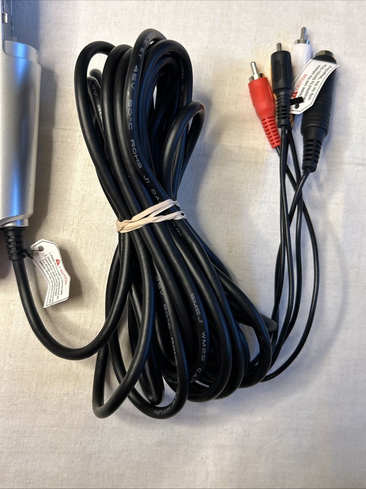 Magic Sing ET25K Karaoke Videoke Microphone Hardwired Mic Replacement