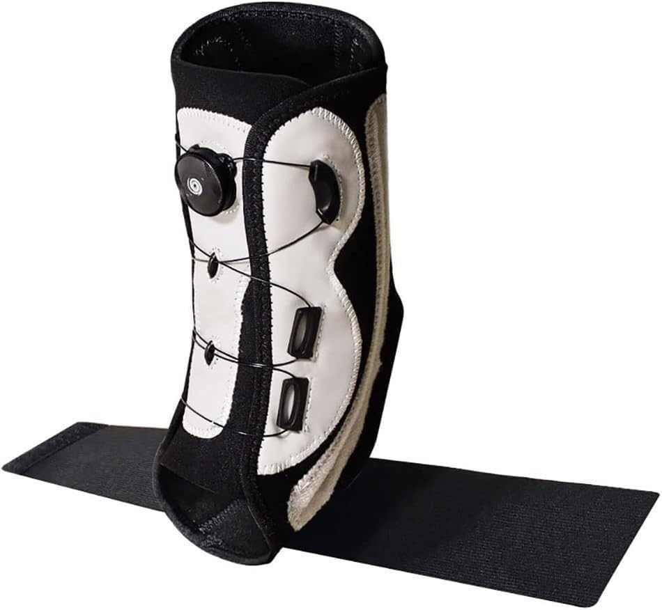 Adjustable Foot Drop Orthosis Ankle Brace with Splint Support Stabilizer Stra...