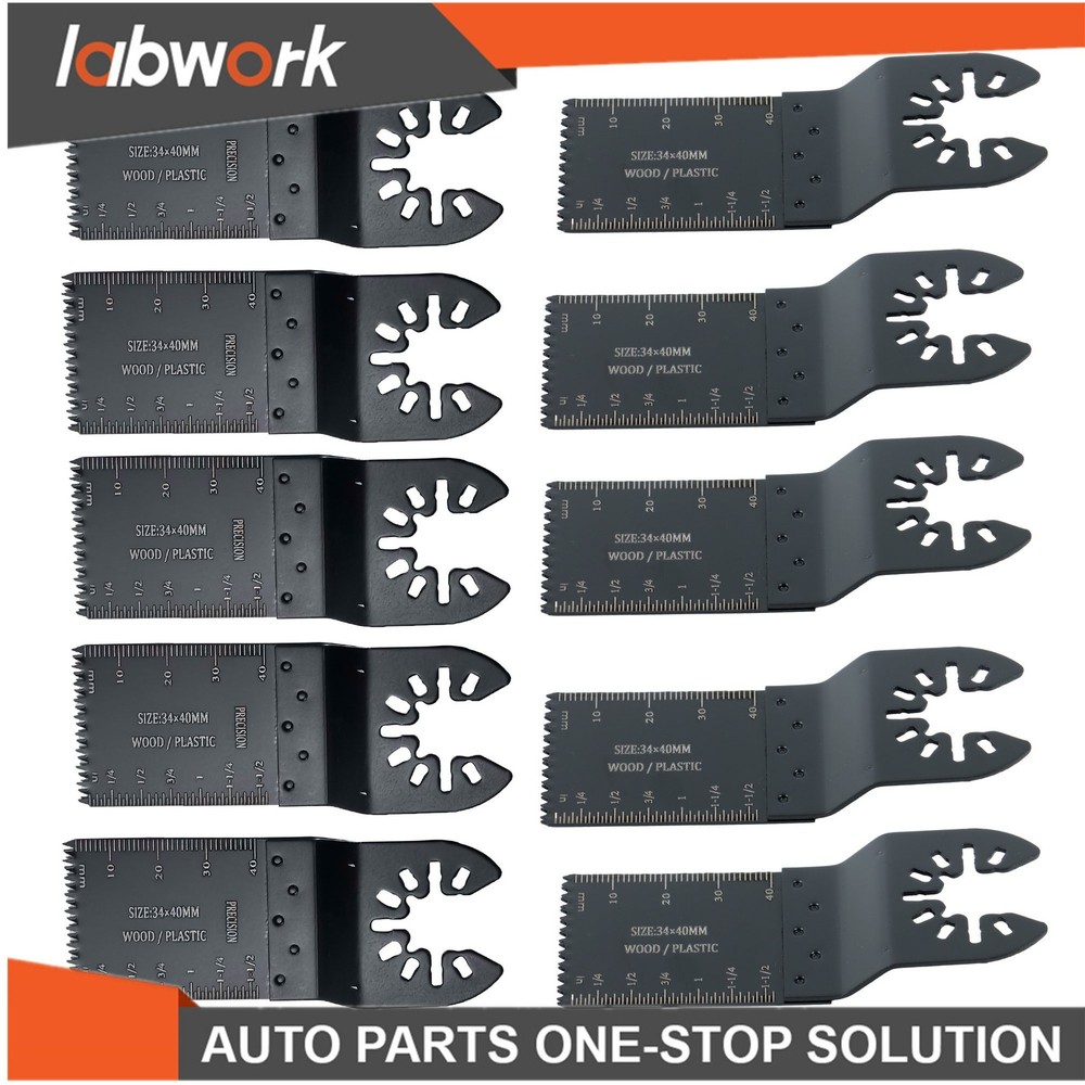 Labwork 20 Pack Oscillating Saw Blades 1-3/8" & 1-3/4" Multitool Blades Kit