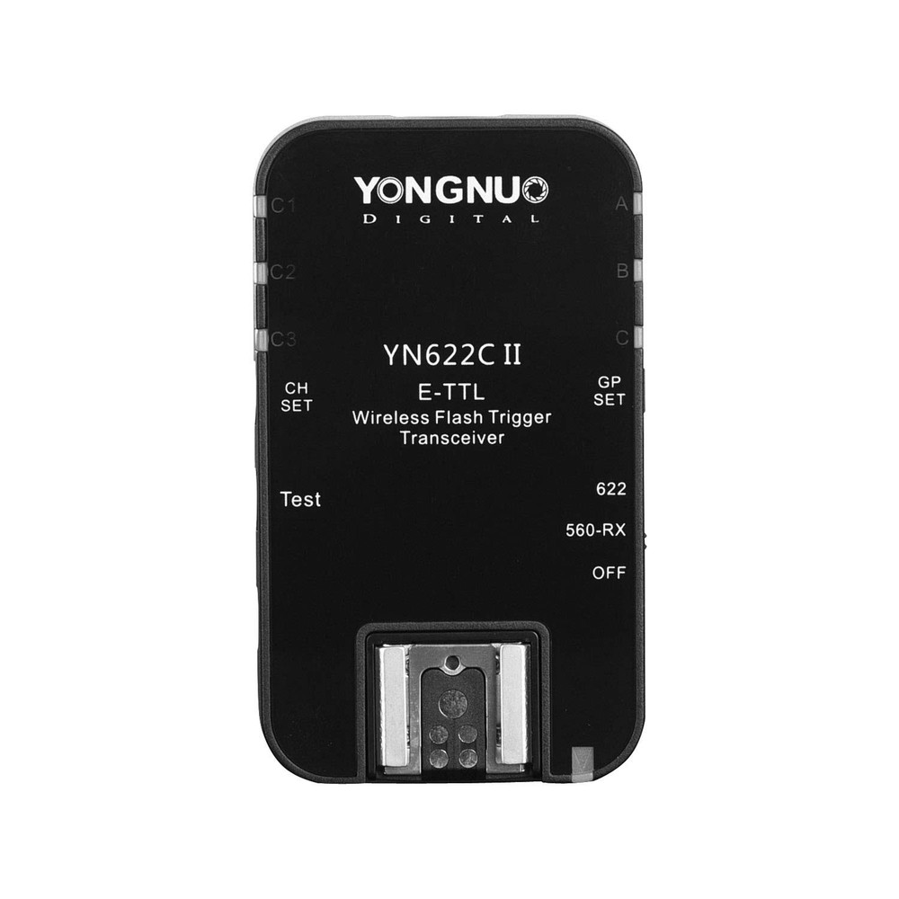 YN622C-KIT Wireless -TTL Flash Trigger Kit, with Screen for Canon, Including ...