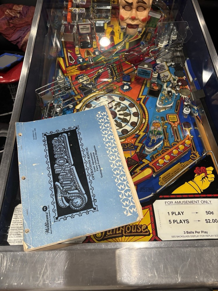 Fun House Pinball Machine By Williams Real Nice