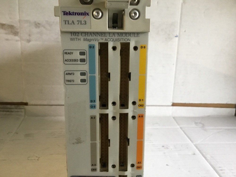 Tektronix TLA 7L3 Logic Analyzer 102 Channel Analyzer 102 Channel Module OPT 2S