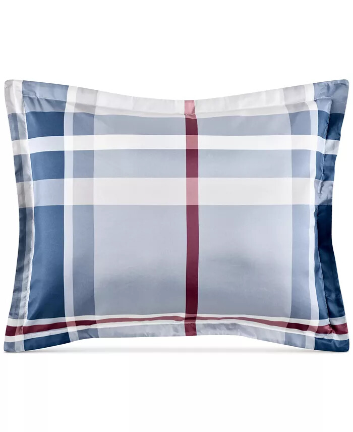 Sunham Nathan 3-Pcs Full Queen Comforter Sets, Blue