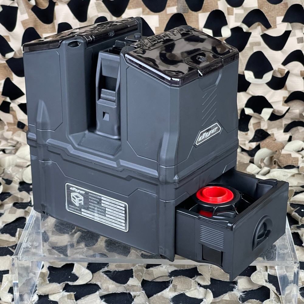 NEW Dye DAM Box Rotor Paintball Loader - Black