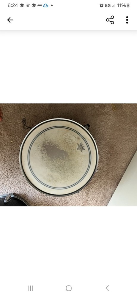 5pc drumset - $200