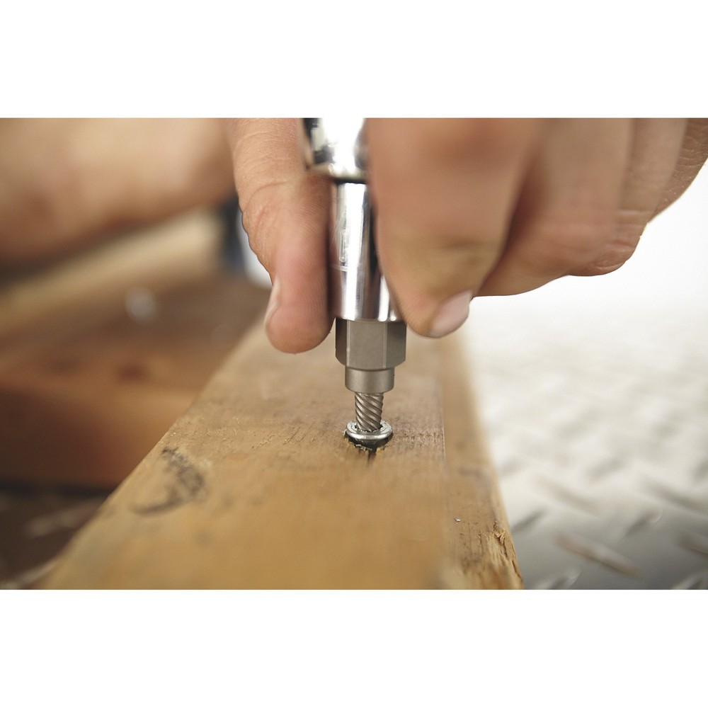 Klutch Screw Extractor & Drill Bit Set, 35 Pcs., Spiral & Multi-Spline,
