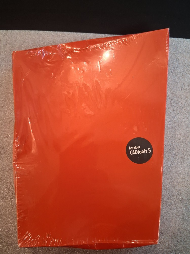 Sealed Hot Door CADTools Cad Tools 5 Software Disc/Intel MAC