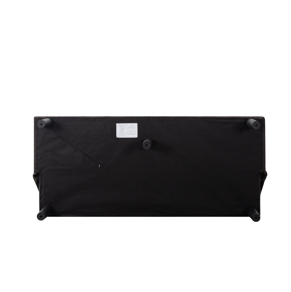 69.7 in Futon Sofa Bed Converted Sleeper Upholstered Adjustable Loveseat Couch