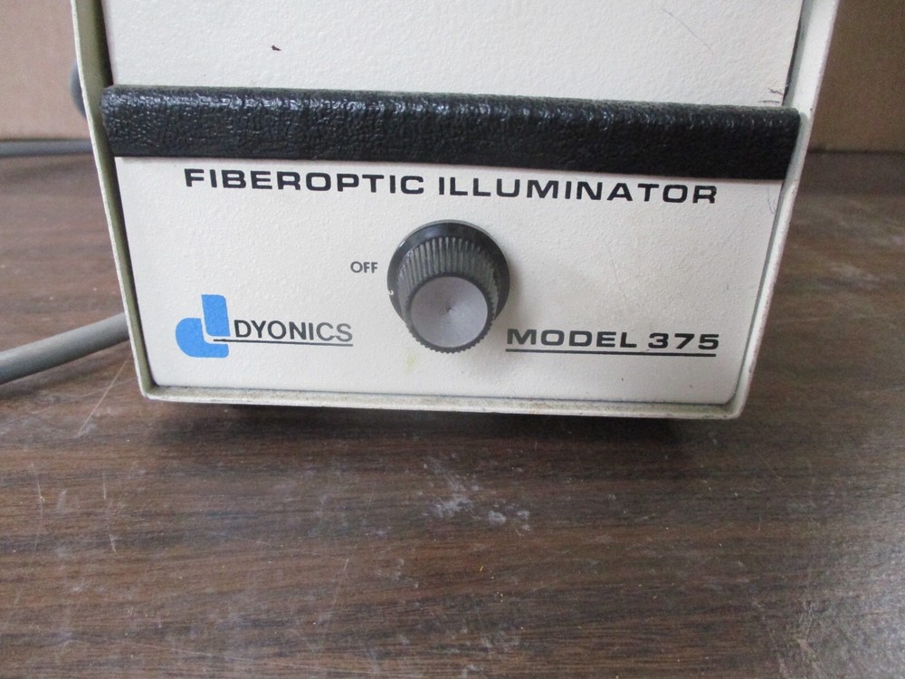 Dyonics 375 Fiber Optic Light Source Illuminator Laboratory Lab Unit Works