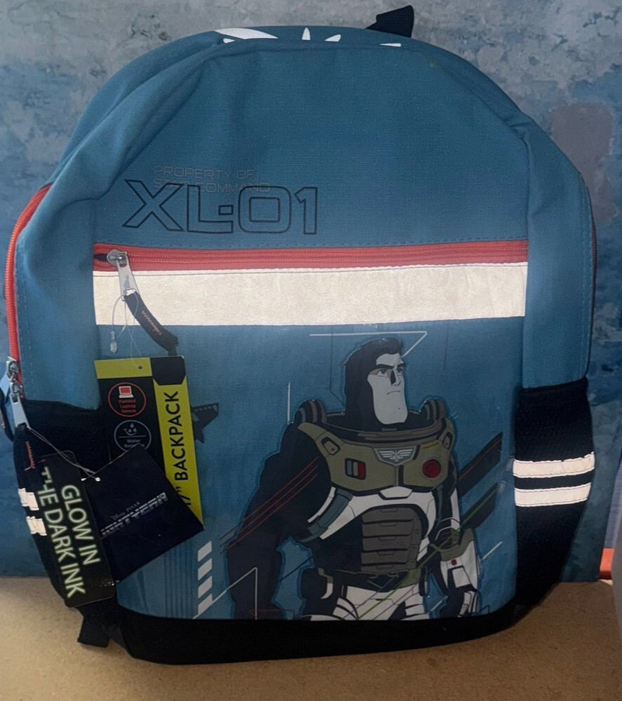 buzz lighttear Laptop Backpack 17" padded  kids backpack