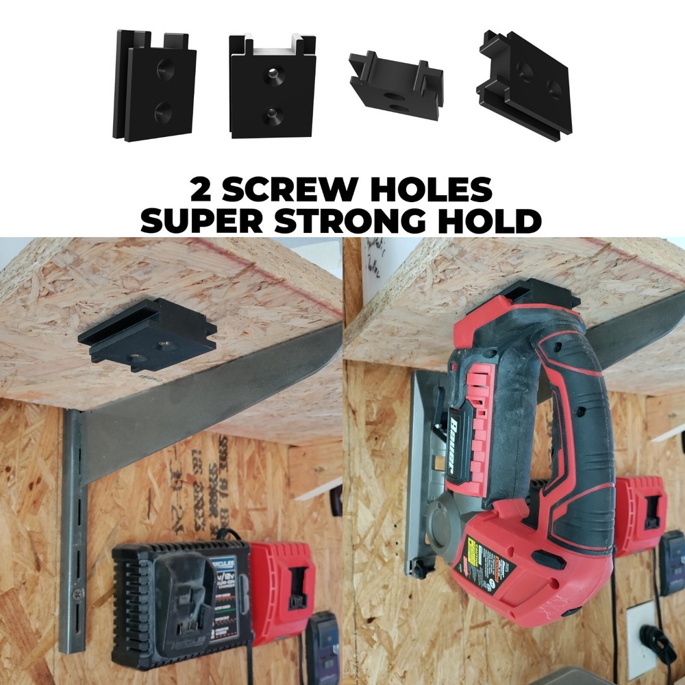 5 Pack - Bauer 20V Tool Mounts / Holders / Hangers / Brackets