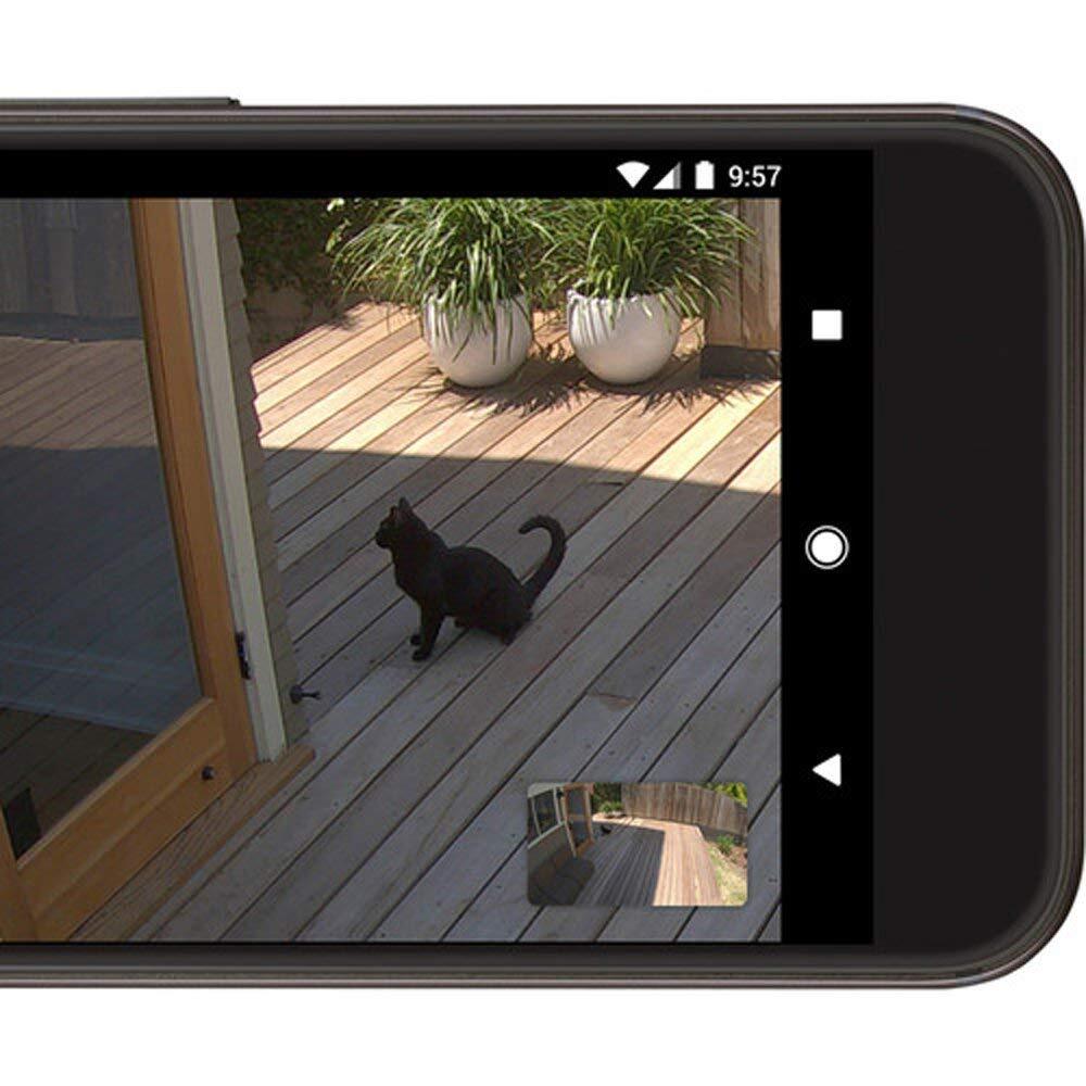 Google - Nest Cam IQ Outdoor Security Camera, NC4100 - White (Chalk)