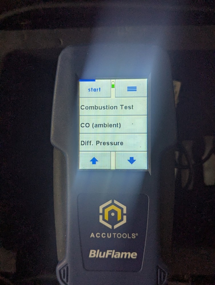 Accutools BluFlame Combustion Analyzer kit NICE!