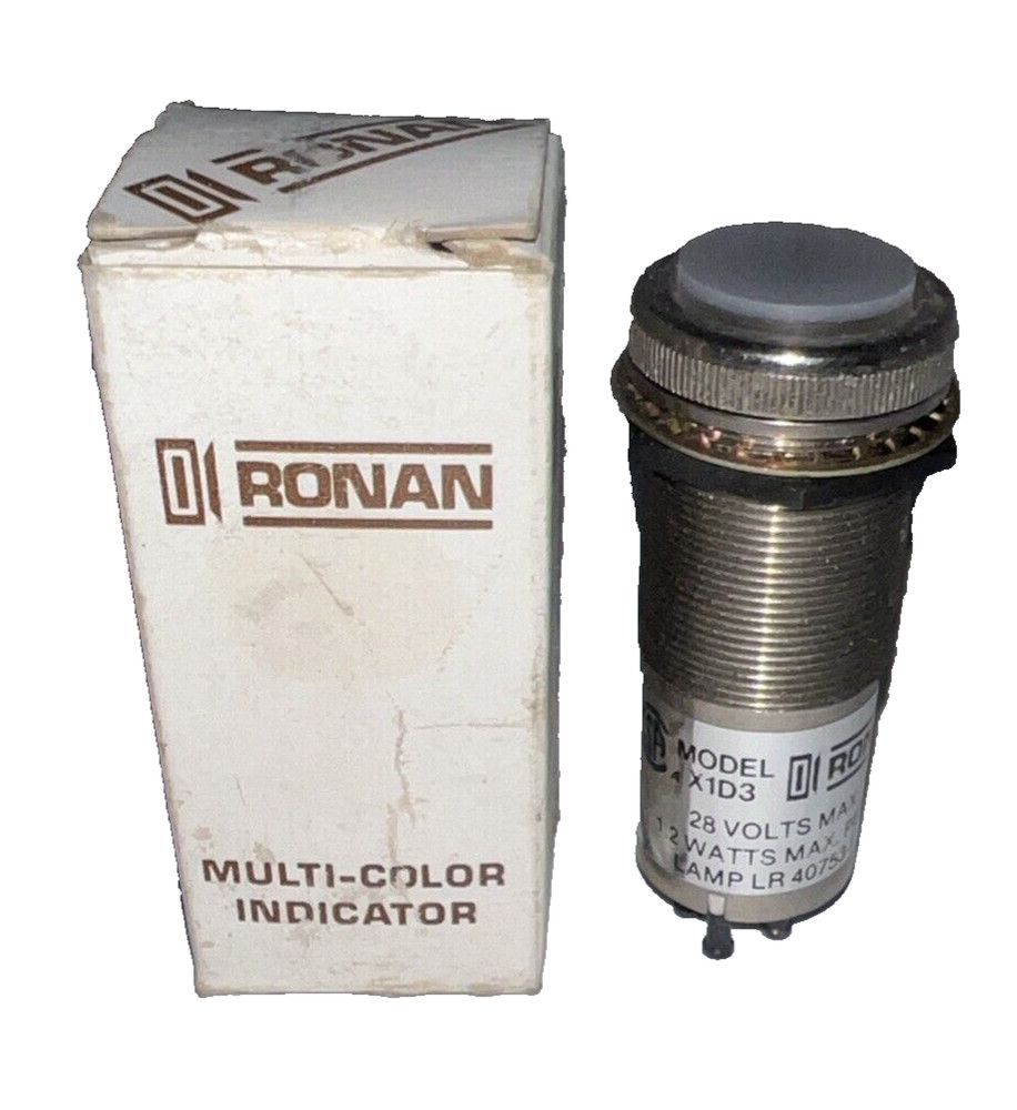 RONAN XID 3 MULTI-COLORED INDICATOR 28V PILOT LIGHT