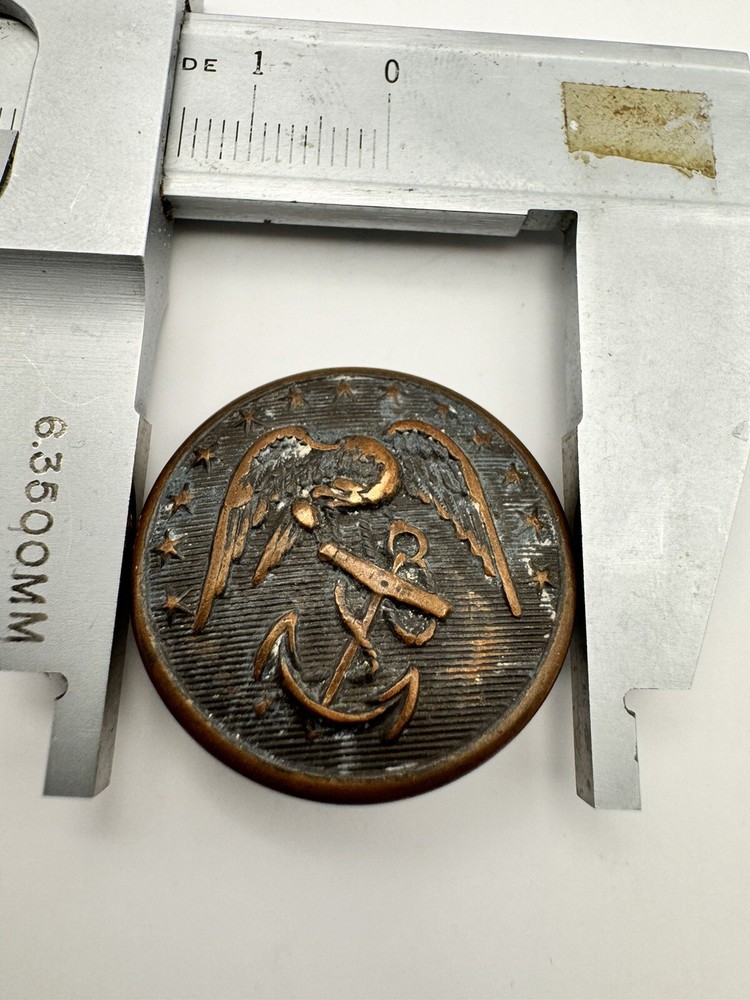 NS Meyer New York Service Button USMC Marine Corps Jacket