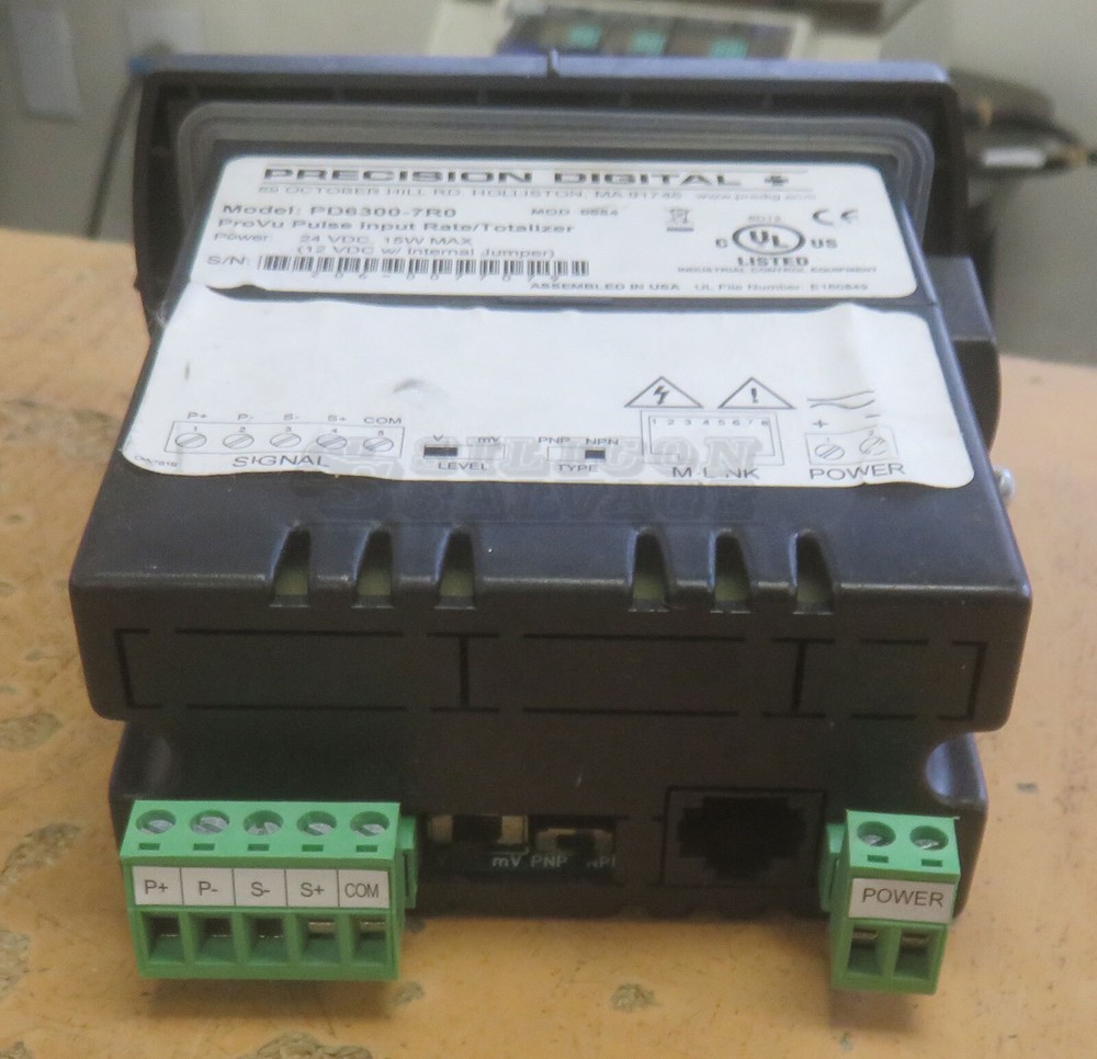 Precision Digital PD6300-7R0 ProVu Pulse Input Rate/Totalizer