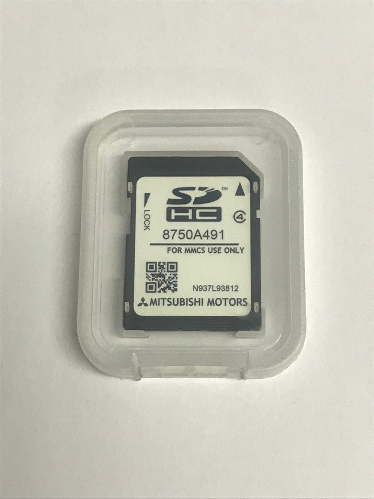 MITSUBISHI NAVIGATION SD CARD 8750A491