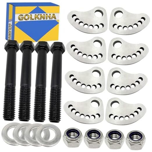 ±1.5 Degree Camber Lock Alignment Fix & Upper Arm Cam Bolt Kit Compatible with