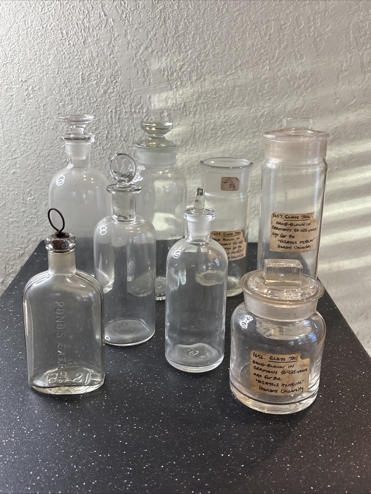 RARE OLD GLASS- 1900+ - Germany, USA, Holland, From 4.5” To 9” The Tallest