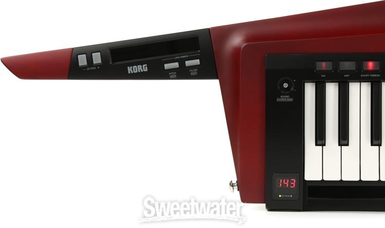 Korg RK-100S2 37-key Keytar (Red)