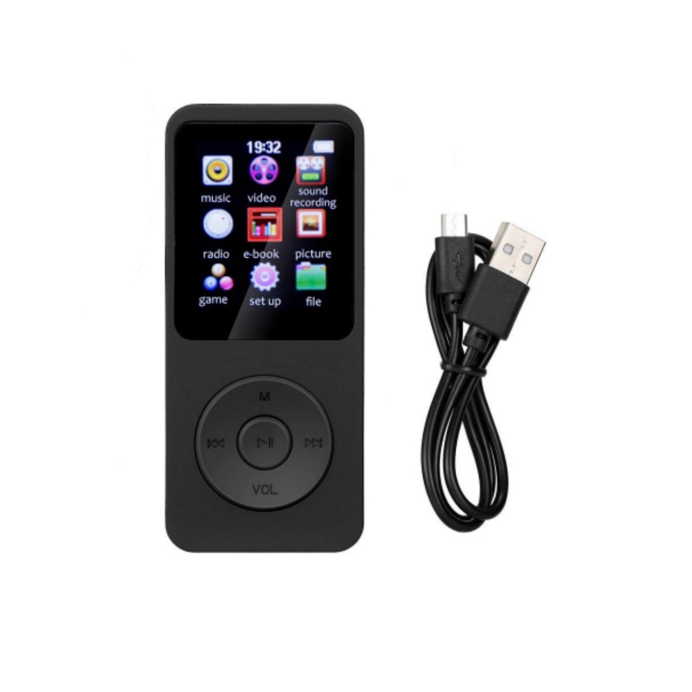 MP3 Player BT 5.0 HD Screen Display HiFi Lossless Audio Multi-function Equipment