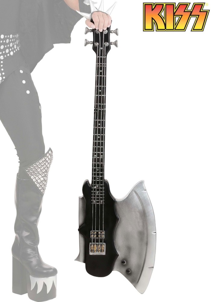 GENE SIMMONS (KISS) - Full Size Axe Replica Prop Bass Guitar! 🔥🔥🔥