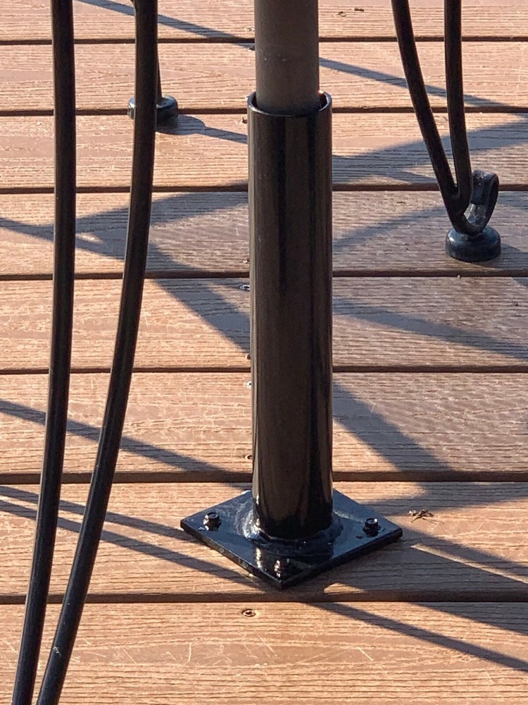 Wind Proof Umbrella Mount Bolt Down