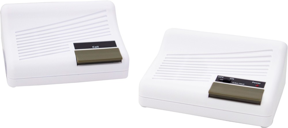 2 Way Intercom System with Call Chime & Speaker for Office or Home - 20m Wired