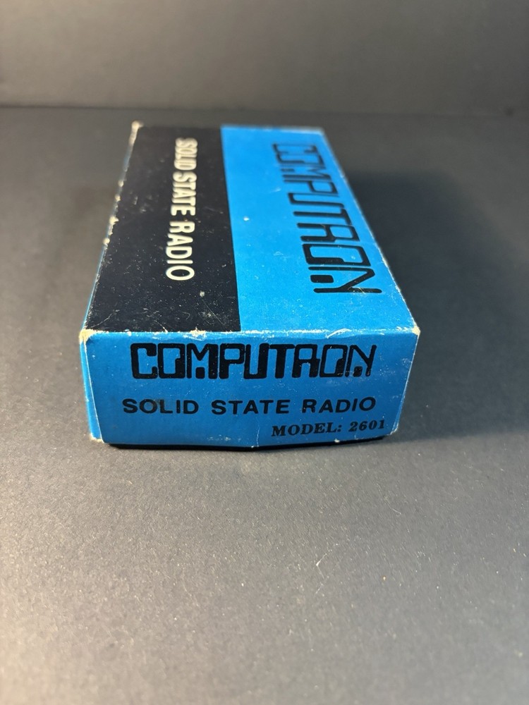 Computron, Solid State Radio, Model 2601, Hong Kong
