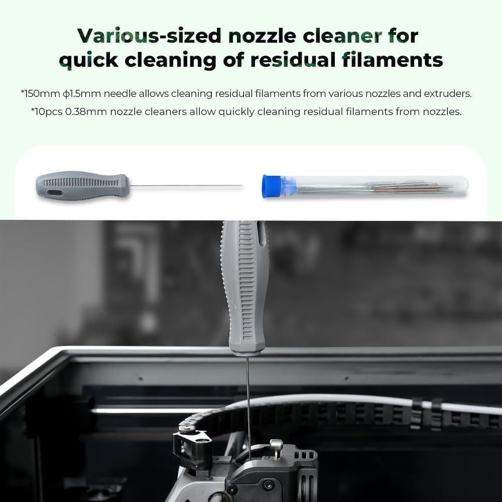 3D Printer Tools Kit, 74 Pcs in 1 3D Printing Tool Wrap Kit Assembly/Removal/...