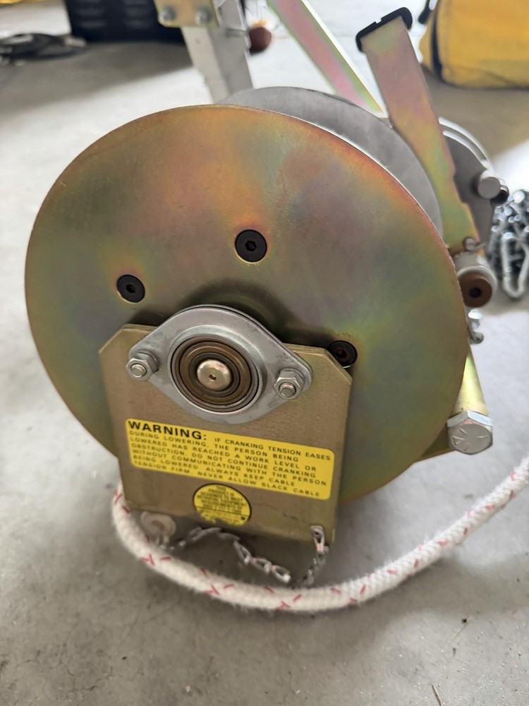 DBI SALA Resumatic Emergency Rescue Tripod System Winch Descent Controller