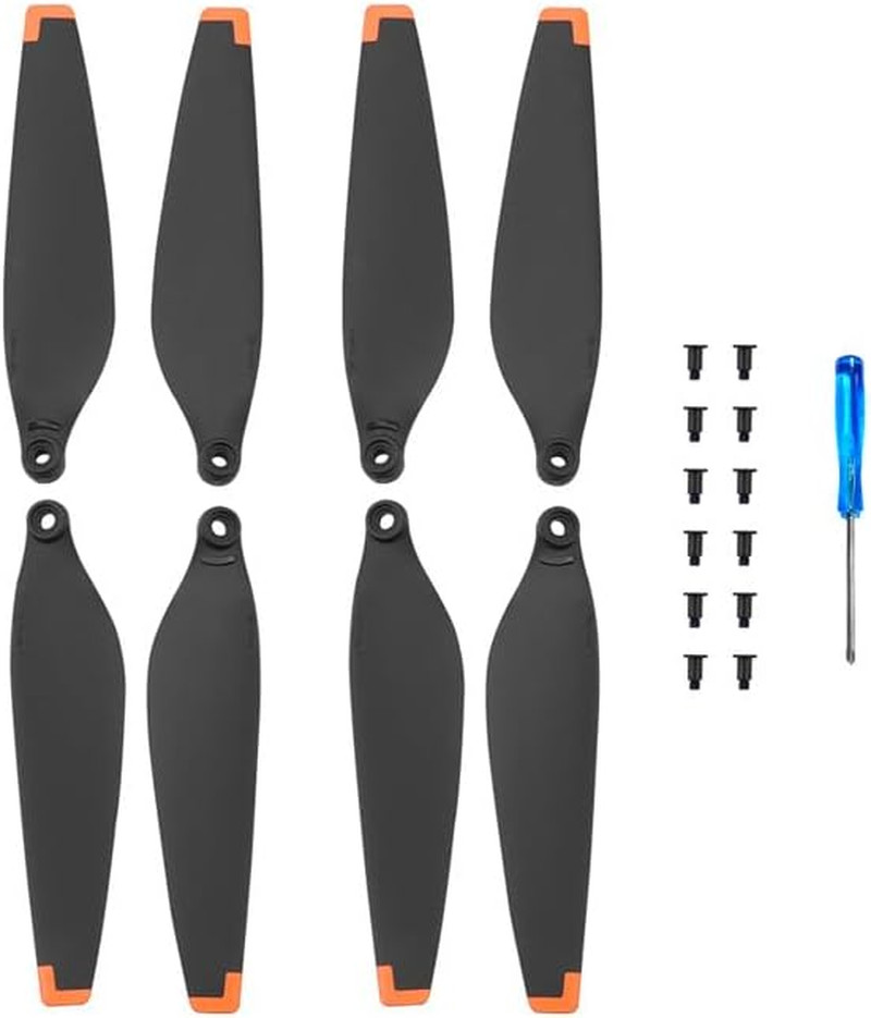 16 pcs Mini 3 propllers with scresws Quick Release Drone Blades Compatible with