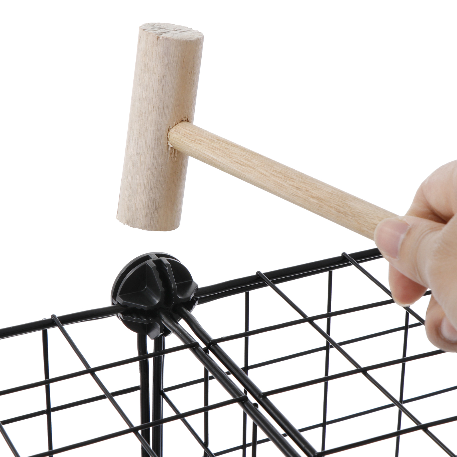 Wire Cube Storage Organizer Shelving 12-Cube Wire Shelves Rack Modular Bookshelf