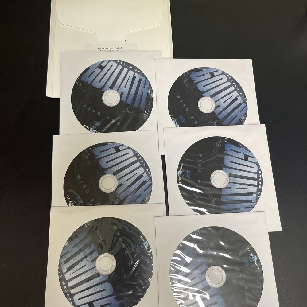 EastWest Goliath Mac Quantum Leap Software Discs