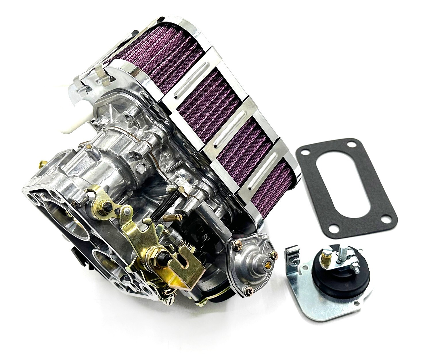 New Weber type 32/36 DGEV Carburetor with an air filter assembly