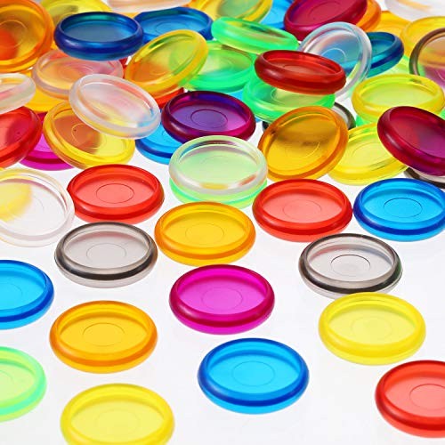 Plastic Mini Discs Multicolor Binding Ring Expansion Discs for Notes or Artwork