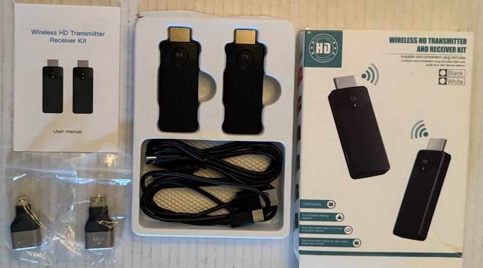 Wireless HD Transmitter And Receiver Kit