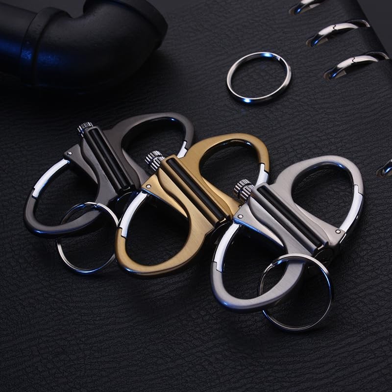 3 Pack Keychain Lighter, 2026 Permanent Match Infinity Gold